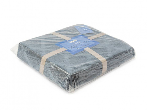 Плед Diamond синий 180*220